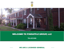 Tablet Screenshot of pineapplegroup.us